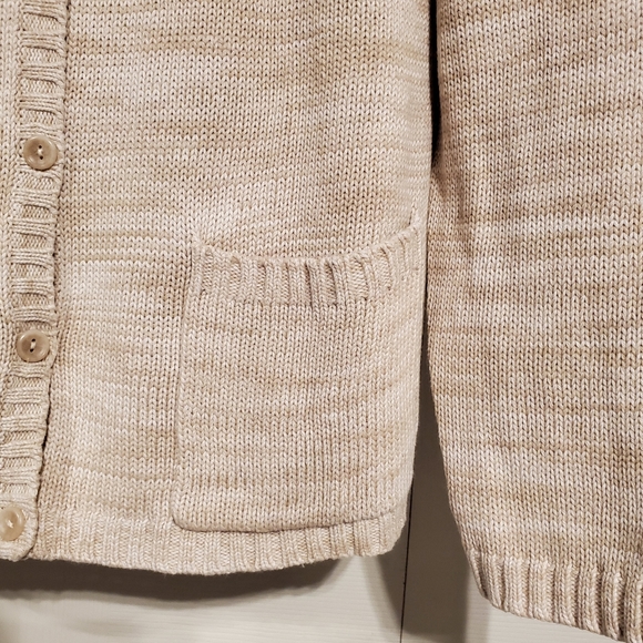 Talbots knit sweater cardigan warm size S - Picture 3 of 4